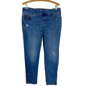 Chico’s Jeggings Jeans Size 1 (8) Stretch Ankle Pull On